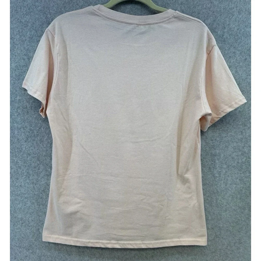 In My Engaged‎ Era Disney Princess T-Shirt Womens Small Light Pink Short Sleeve - Picture 2 of 6